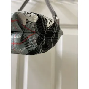 Rare Coach Poppy Tartan silver Plaid shoulder Bag limited edition thumbnail 9