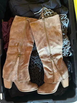 Not Rated Brown Boots thumbnail 1