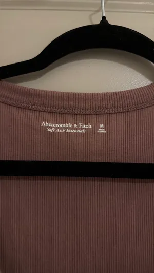 Tank Ribbed Bodysuit Abercrombie Top thumbnail 2