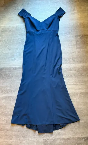 AMSALE Sweetheart Neckline Maxi Gown Size 12 RN94592 Wedding Black Tie Party thumbnail 1