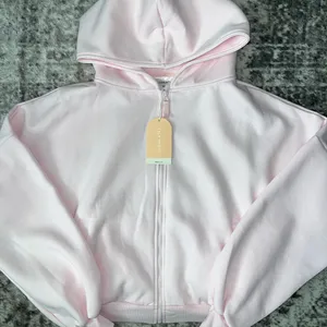 New Blogilates Marshmallow Full Zip Hooded Sweatshirt thumbnail 1
