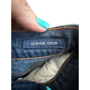 AGOLDE‎ Denim Jean Shorts Size 25 Jorts Cut Off Stretch Mid Rise Stretch #A13-10 thumbnail 6