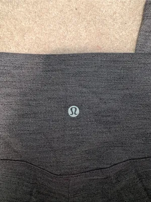 Lululemon High-Waist Grey Leggings - Stretch Knit thumbnail 3