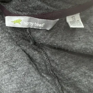 Horny Toad‎ Monterosa Car Coat Wool Blend Size Small Charcoal Grey Pockets thumbnail 10