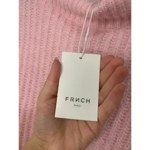 FRNCH Mock Neck LIGHT PINK‎ ribbed Sweater size S/M NWT $94 thumbnail 6