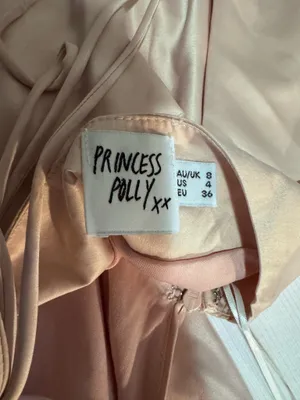 Baby Pink Princess Polly Mini Dress thumbnail 5