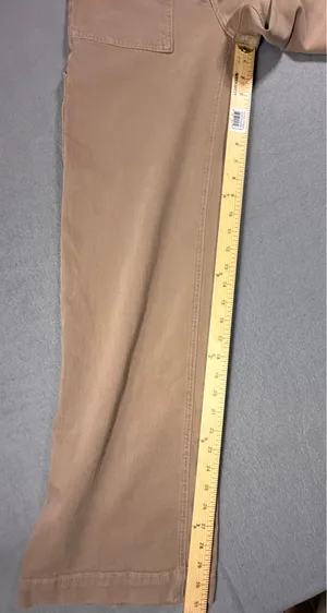 Women’s American Eagle Tan Wide Leg Stretch Cargo jeans thumbnail 5