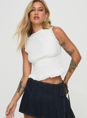 Princess Polly White top thumbnail 1