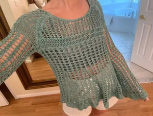 Free People Sweater Top thumbnail 4