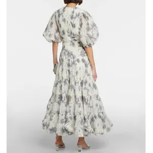 NWT Zimmermann Pleated Midi Dress thumbnail 2