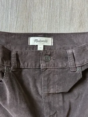 Madewell Corduroy Midi Skirt thumbnail 5