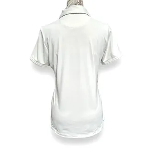 Peter Millar S White Golf Polo Shirt Olde Florida‎ Logo Performance Stretch Top thumbnail 5