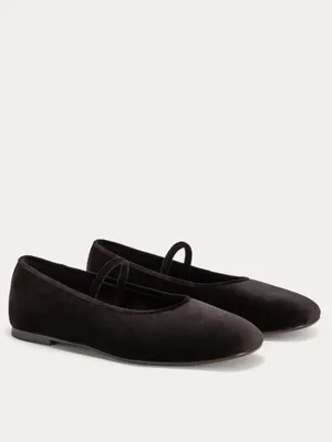 NIB Everlane The Day Mary Jane in Velvet thumbnail 4