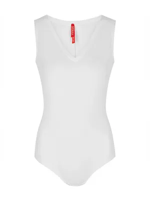 Spanx Suit Yourself Stretch-jersey Bodysuit-White $77 MSRP thumbnail 2