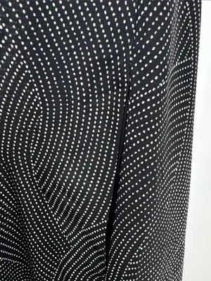 Madewell Geo Dot Print Balloon Sleeve Georgette Midi Dress M Whimsigoth feminine flowy thumbnail 11