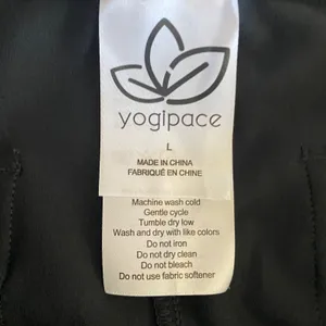 Yogipace Womens‎ Black Straight Leg Dress Pants 4-Way Stretch Workleisure L New thumbnail 7