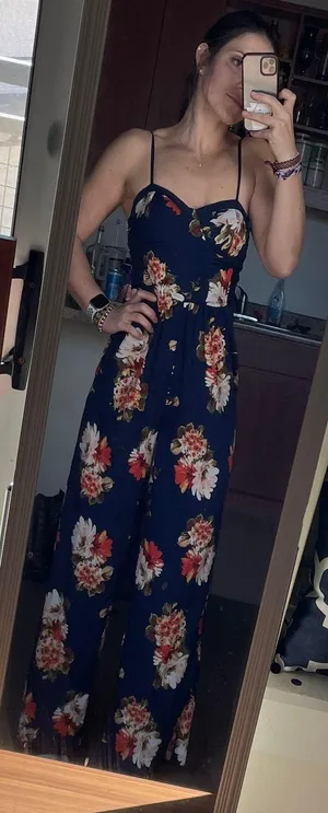 Band of Gypsies Floral Jumpsuit thumbnail 1