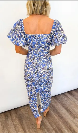 Boutique Midi dress Blue thumbnail 2