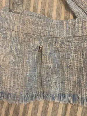 Willow Boutique Powder Blue Boucle Tweed Shorts Set thumbnail 7