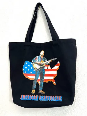 Zach Bryan American Heartbreak Tote Black thumbnail 1