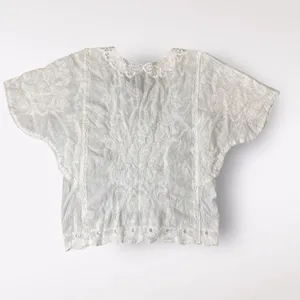 Spiaggia Dolce NWT Sheer Lace Blouse‎ Womens Size M Boho Beachy thumbnail 6