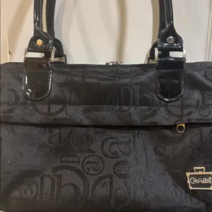 Caboodles Brand Black Envy Dr Bag & Zip Pulls Double Zip thumbnail 2
