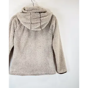 Kuhl Womens Flight Jacket Beige Avina Full Zip Sherpa Fleece Hooded Outdoor XS thumbnail 10