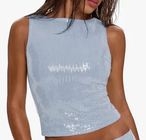 Blue Sparkly Top thumbnail 1