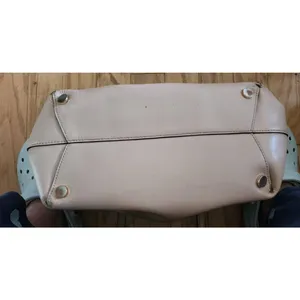 Michael Kors Bag Womens Size Medium Beige Tote Travel‎ Double Handles Logo thumbnail 7