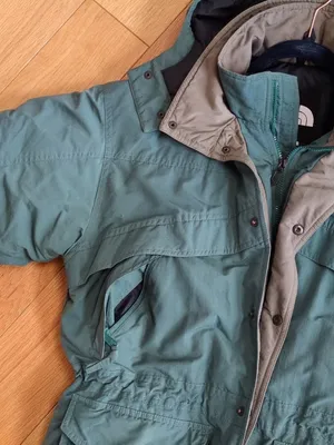Women's Small - The North Face Goose Down Green Puffer Parka Warm Jacket thumbnail 14