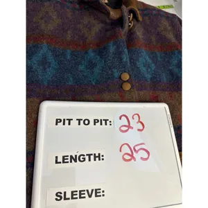 Woolrich Vintage Aztec Western Tribal Southwestern Wool Jacket Women's Medium thumbnail 5