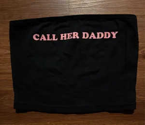 Call Her Daddy Barstool Tube Top thumbnail 1