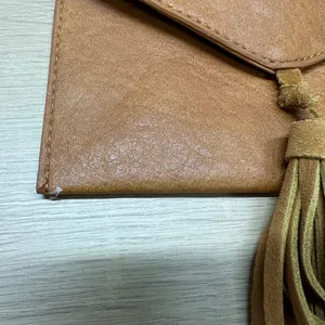 Antik Kraft Brown Leather Wallet 7x 5 inches EUC thumbnail 3
