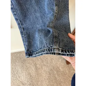 Women's Baggy Boyfriend Jeans Vintage Wide Leg Mid Rise Barrel Denim Size 14 thumbnail 5