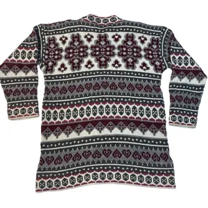 Carriage Court Crewneck‎ Tunic Sweater Womens Size Small Nordic Faire thumbnail 6