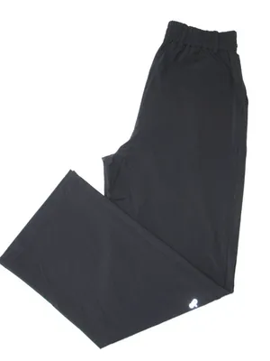 NWT Alo W51208R High-Waist Pursuit Trouser in Black Pleated Wide Leg Pants S thumbnail 6