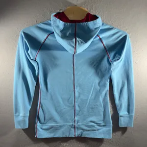 2165 | Nike Fit Dry Athletic Pullover Hoodie Blue Red Women Size M 322310-405 thumbnail 2