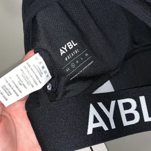 NWT AYBL black training sports bra thumbnail 5