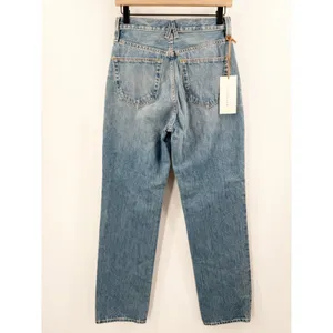 Slvrlake London Jeans SZ 27 NWT Shakedown Straight Leg Distress Denim High Waist thumbnail 6