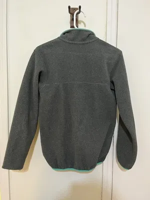 Patagonia Synchilla Snap-T Fleece Pullover Jacket Logo Gray Teal Women’s Size XS thumbnail 4