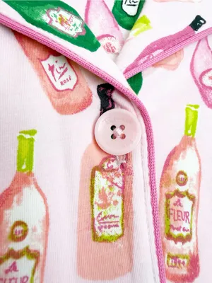 BedHead Pajamas Wine Tour Long Sleeve Classic Stretch Jersey PJ Set Two Piece thumbnail 9