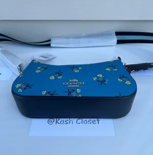 Coach Jes Baguette With Floral Bow Print thumbnail 4