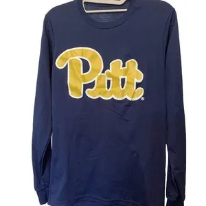 Pitt University of Pittsburgh Augusta Sportswear Long-Sleeve Tee Shirt, 2 thumbnail 1