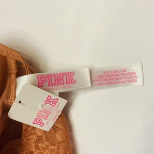Victoria's Secret PINK Lace Bralette Women Small Orange Push Up‎ High Neck Boho thumbnail 9