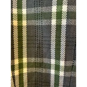 The Limited Faux Fur Collar Plaid Coat Size Medium (0550) thumbnail 9