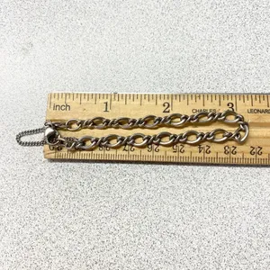 JAMES AVERY 925 Sterling Silver Figaro Chain Bracelet w/ Extension Lobster Clasp thumbnail 7