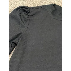 Jaclyn Smith Women’s Black Long Sleeve Pullover Top Textured Size M thumbnail 9