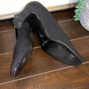 Bandolino Elegant Classic Black Block Heels Made in Spain Size 6.5M thumbnail 10
