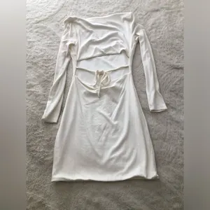Princess Polly Nolan Mini Dress White thumbnail 4