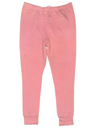 LoveShackFancy Women’s Size S M Pink Bow Graphic Drawstring Joggers Sweatpants thumbnail 3